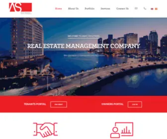 Anac-Solutions.com(Property Management) Screenshot