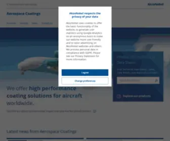 Anac.com(AkzoNobel Aerospace Coatings) Screenshot