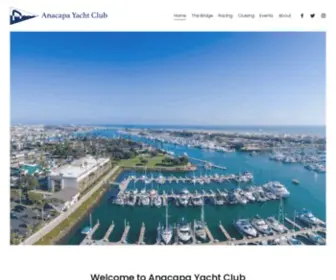 Anacapayachtclub.com(Anacapa Yacht Club) Screenshot