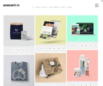 Anacarrion.es(Diseño Gráfico y Diseño Web) Screenshot