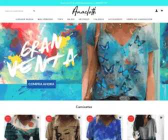 Anacloth.com.mx(Anacloth) Screenshot