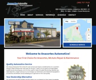 Anacortesautomotive.com(Auto Repair Anacortes) Screenshot