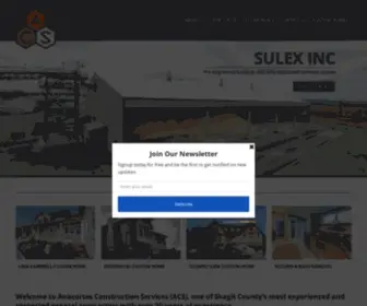 Anacortescs.com(General Contractor & Custom Home Builder in Anacortes) Screenshot