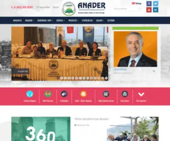 Anader.net(Belediye ?nternet Sitesi) Screenshot