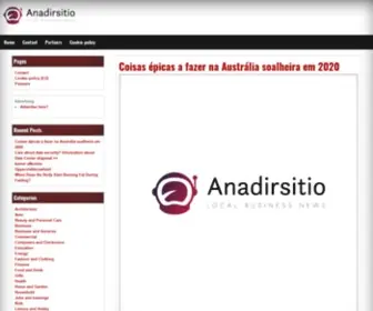 Anadirsitio.eu(Local business news) Screenshot