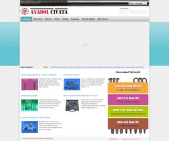 Anadolcivata.com(ANADOL CIVATA LTD.STI) Screenshot