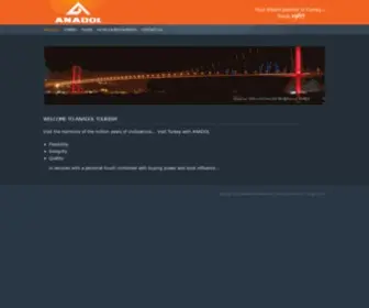 Anadol.com(Anadol Tourism Company) Screenshot