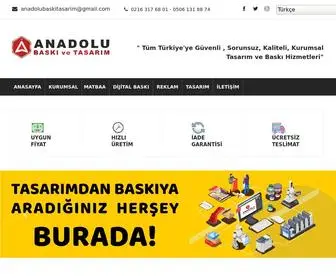 Anadolubaskimerkezi.com(Stanbul Bask) Screenshot