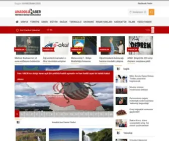 Anadoluhaber.org(Anadolu Haber) Screenshot