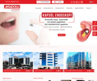 Anadoluhastaneleri.com(Anadolu Hastaneleri) Screenshot