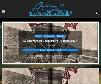 Anadolununhikayesi.com(Sizin hikayeniz) Screenshot