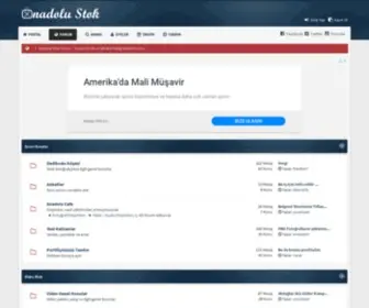 Anadolustok.com(Anadolu Stok Forum) Screenshot