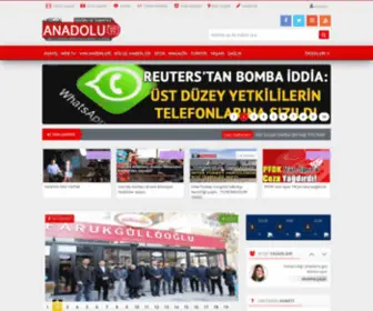 Anadoluwebtv.com(Vanhaber) Screenshot