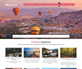 Anadoluyugeziyorum.com(Anasayfa) Screenshot
