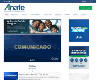 Anafenacional.org.br(Início) Screenshot