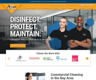 Anagobayarea.com(Commercial Cleaners in San Francisco) Screenshot