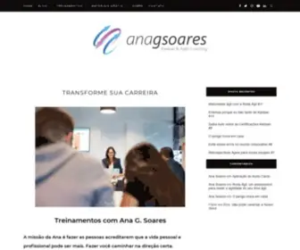 Anagsoares.com(Kanban e Agile Coaching) Screenshot