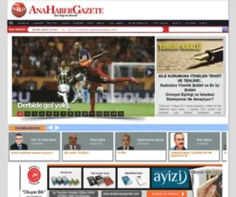 Anahabergazete.com(Güncel Haberler) Screenshot