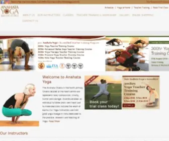 Anahatayoga.com.hk(We offer Private Yoga) Screenshot