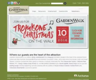 AnaheimGardenwalk.com(Anaheim GardenWalk) Screenshot