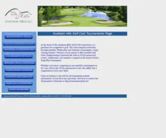 Anaheimhillsgolfclub.org(Anaheimhillsgolfclub) Screenshot