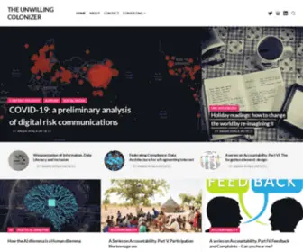 Anahiayala.com(The Unwilling Colonizer) Screenshot