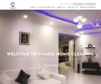 Anahishomecleaning.com(Anahis home cleaning) Screenshot