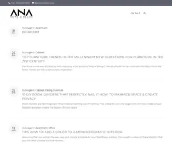 Anahomedecor.com(Ana Home & Decor) Screenshot