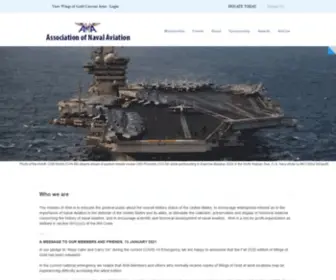 Anahq.org(Association of Naval Aviation) Screenshot