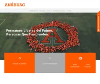 AnahuacqRo.edu.mx(Universidad Anáhuac Querétaro) Screenshot