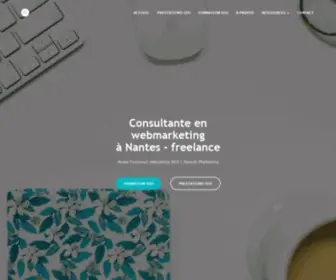 Anais-Fournout.com(Consultant webmarketing Nantes) Screenshot