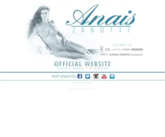 Anais-Zanotti.com(Anais Zanotti) Screenshot