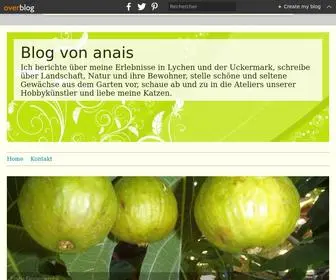 Anais2317.com(Blog von anais) Screenshot