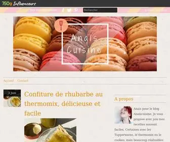 Anaiscuisine.fr(Anaiscuisine des recettes faciles) Screenshot