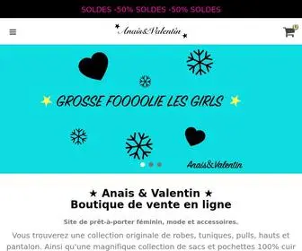 Anaisetvalentin.com(Site de prêt) Screenshot