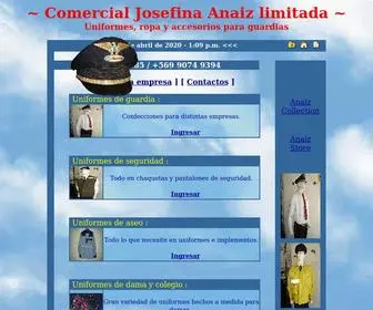 Anaiz.com(Comercial Josefina Anaiz limitada) Screenshot