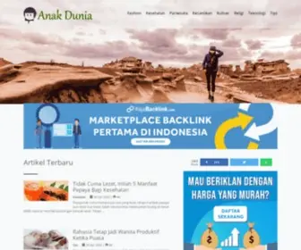 Anakdunia.com(Informasi terkini) Screenshot