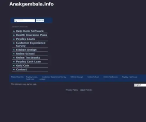 Anakgembala.info(Education Proxy) Screenshot