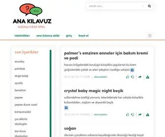 Anakilavuz.com(Ana K) Screenshot