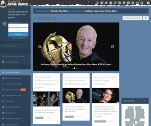 Anakinweb.tv(Fan club Star Wars (ex AnakinWeb)) Screenshot