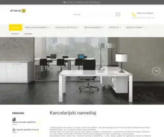 Anaks-Namestaj.com(Kancelarijski nameštaj) Screenshot