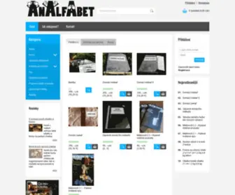 Analfabet.cz(Úvod) Screenshot