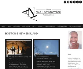 Analisamendmentblog.com(Anali's Next Amendment) Screenshot
