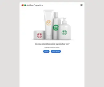 Analisecosmetica.pt(Análise) Screenshot
