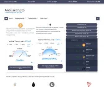 Analisecripto.com.br(Análise Cripto) Screenshot