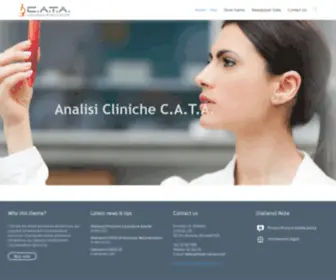 Analisicata.com(Soluzioni diagnostiche avanzate) Screenshot