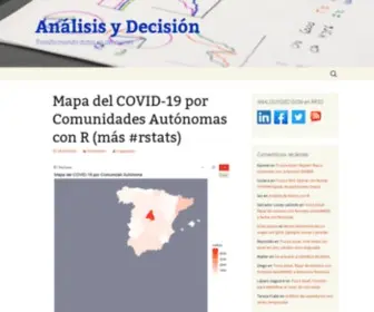 Analisisydecision.es(Análisis y Decisión) Screenshot