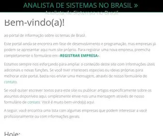Analistadesistemasnobrasil.com(Analistadesistemasnobrasil) Screenshot