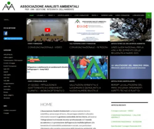 Analistiambientali.org(Associazione Analisti Ambientali) Screenshot