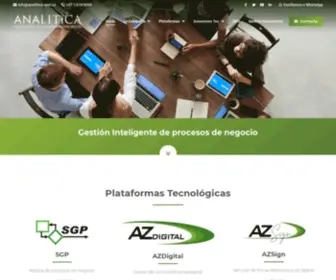 Analitica.com.co(Gestión documental inteligente) Screenshot